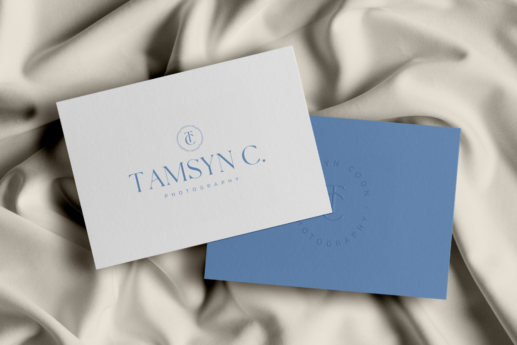Photographer Branding for Tamsyn C. Photography