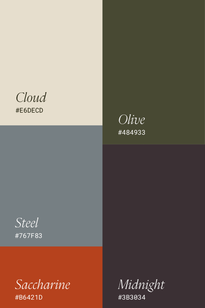 Colors For Photography Logo - color palette for moody & artistic brands
